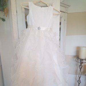 Long Flower Girl Dress